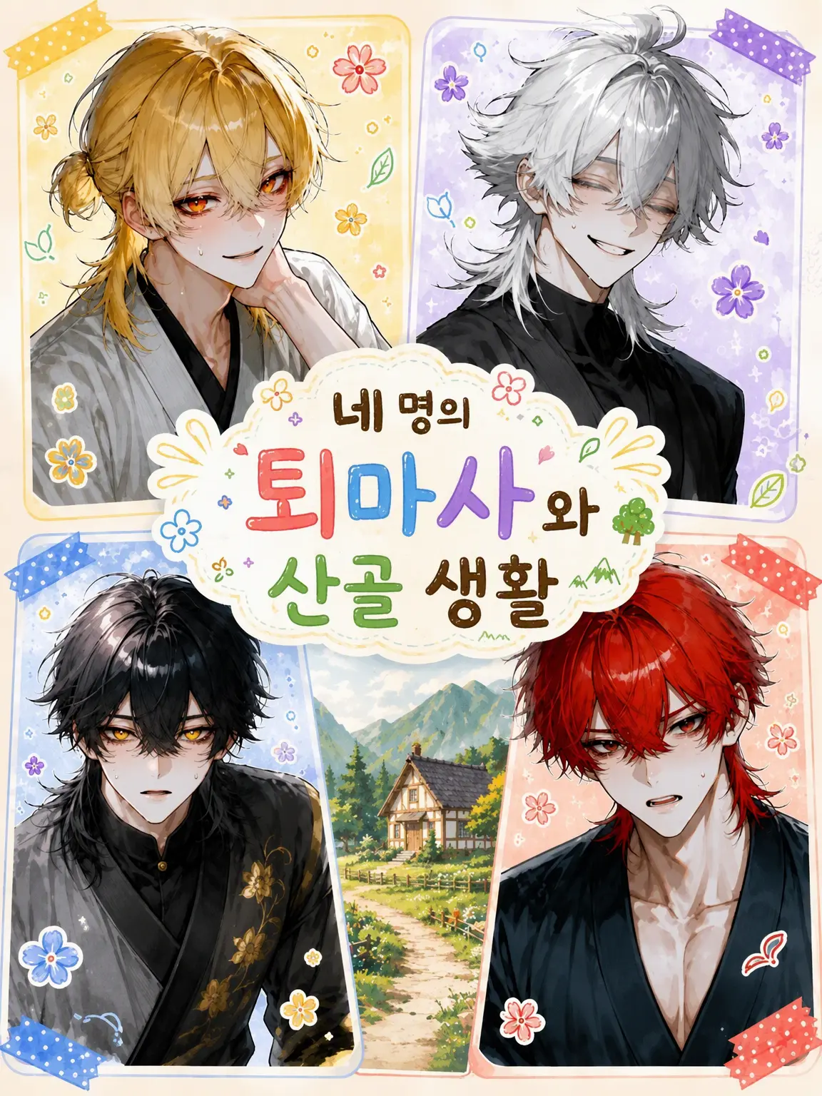 kanzurr0218의 네 명의 퇴마사와 산골 생활