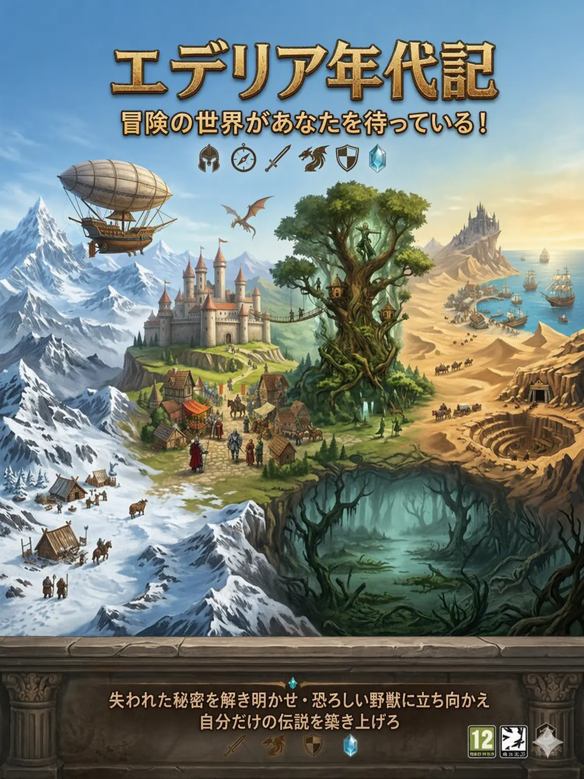 Happy_less.2의 エルデリア戦記 (自由RPG)