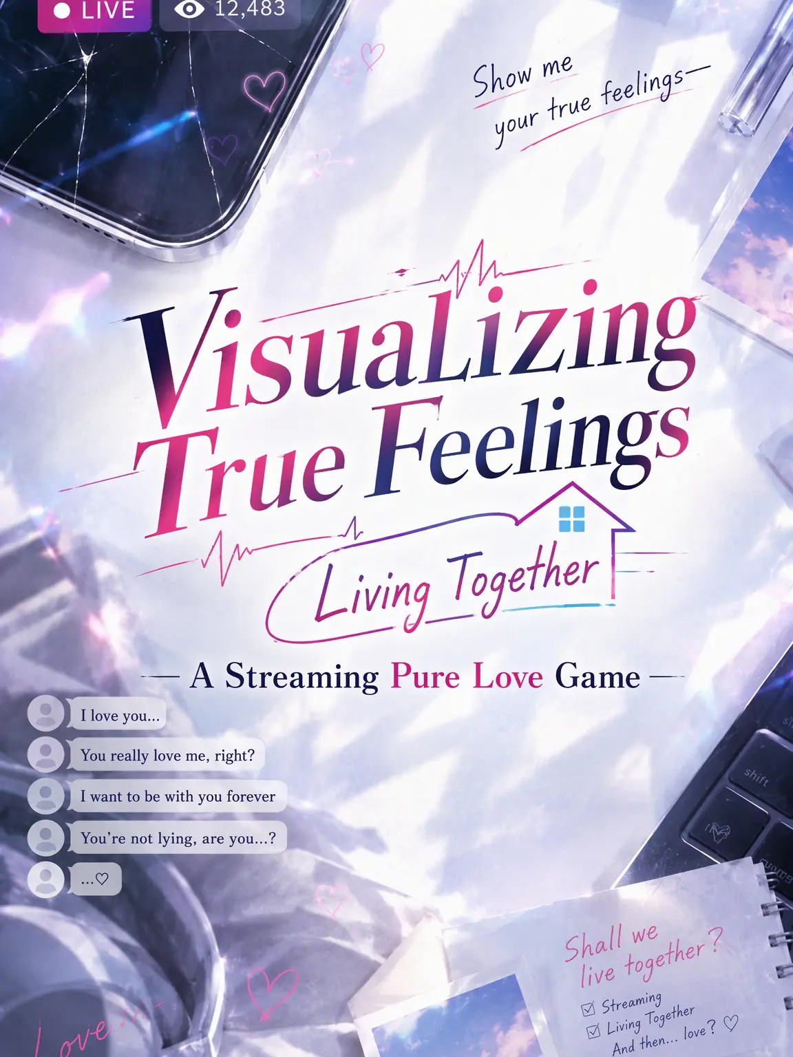 GiddyMine8087의 Streaming Pure Love Game (True Feelings Visualized)
