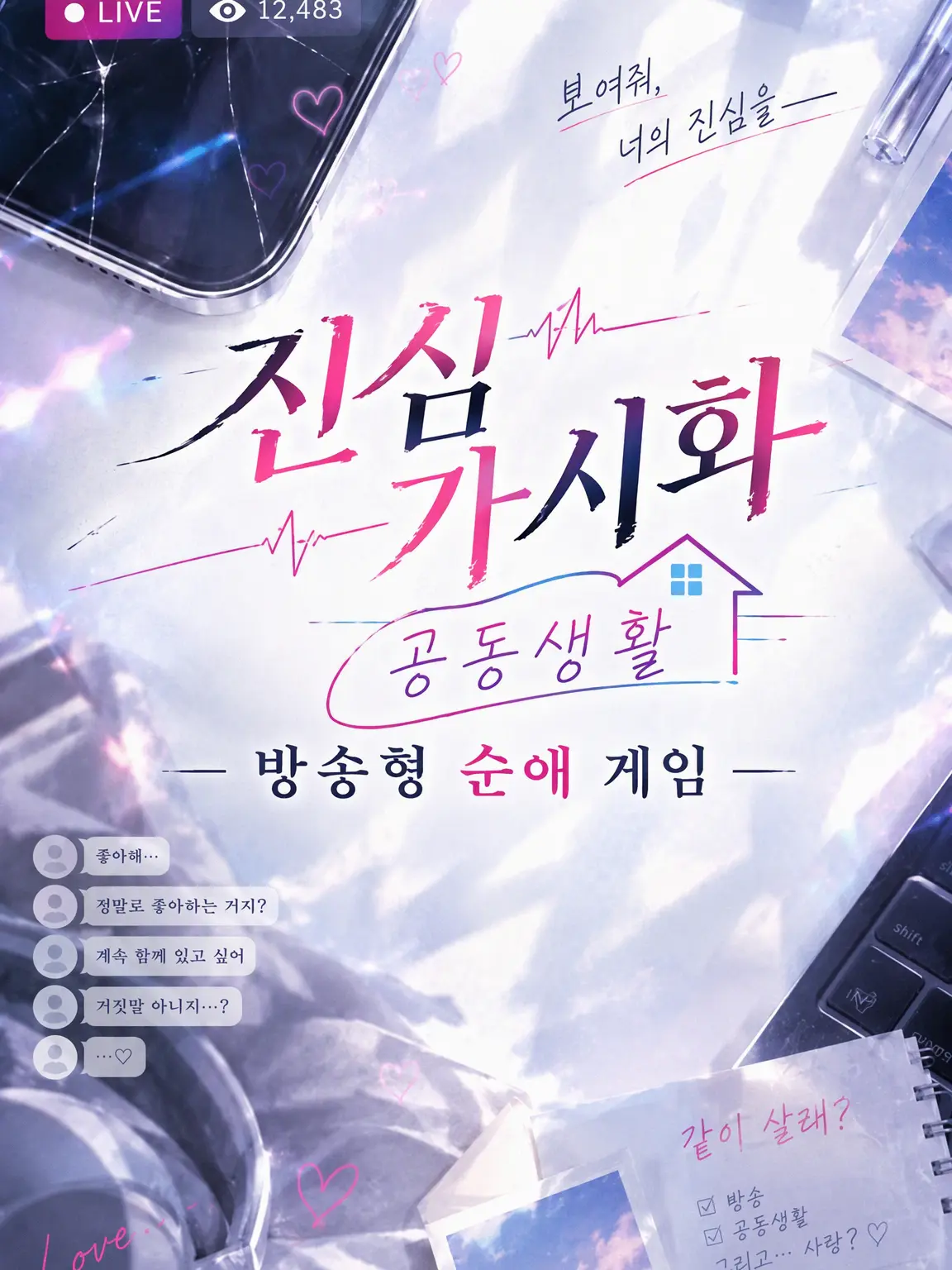 GiddyMine8087의 초기판 본심이 보이는 공동생활