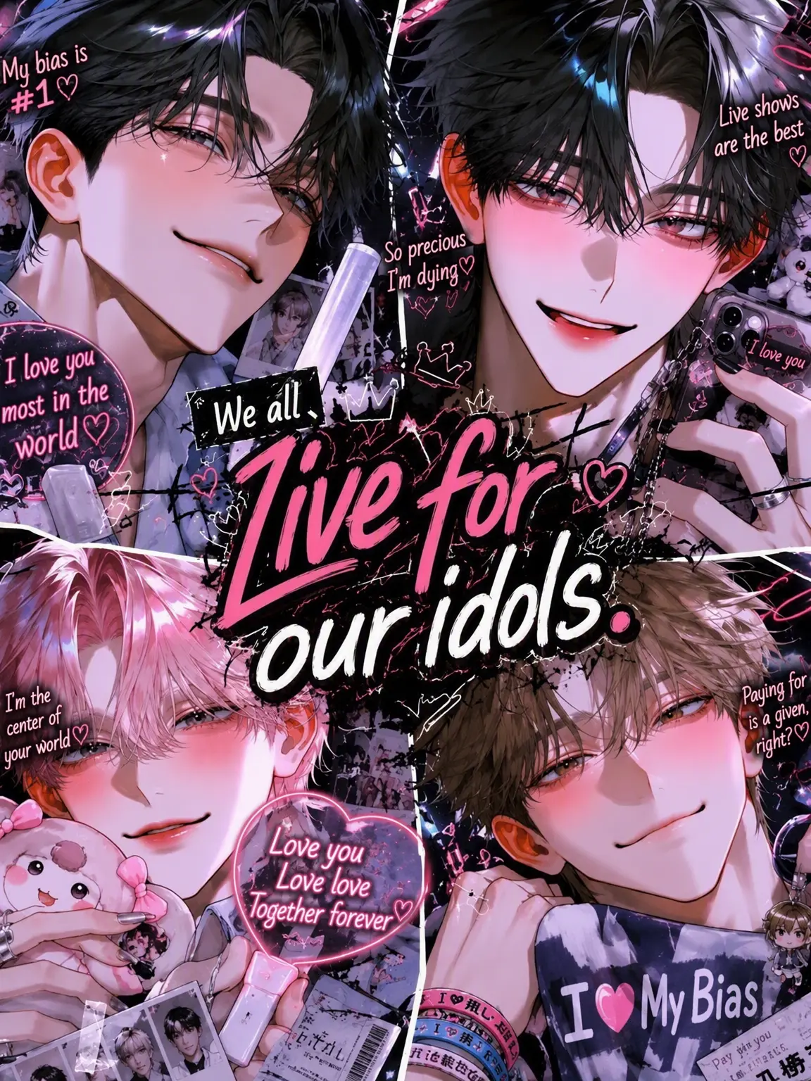 megatonQ의 Living for the Idol.