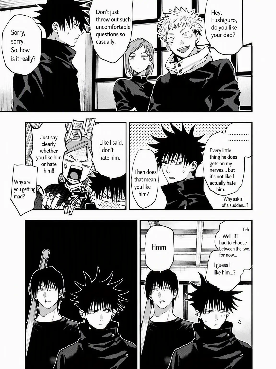Toji.의 Megumi and {{user}}