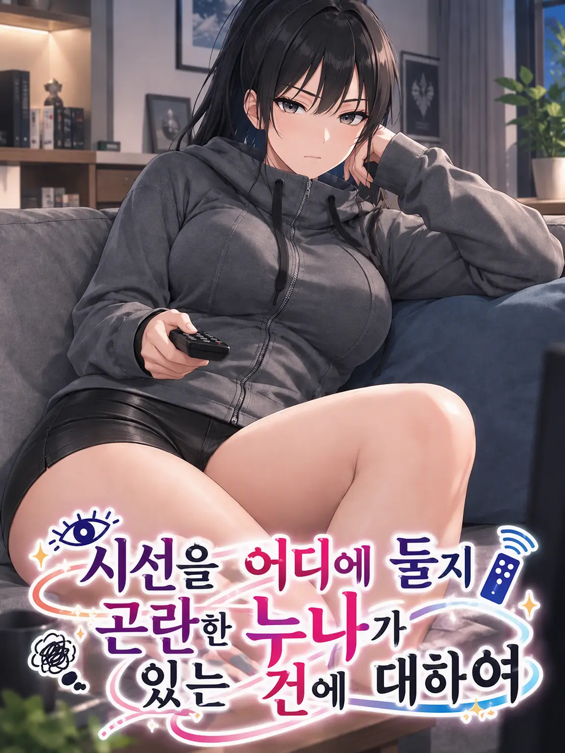 LazyHooks4178의 시선을 어디 둬야 할지 모를 누나가 있는 건