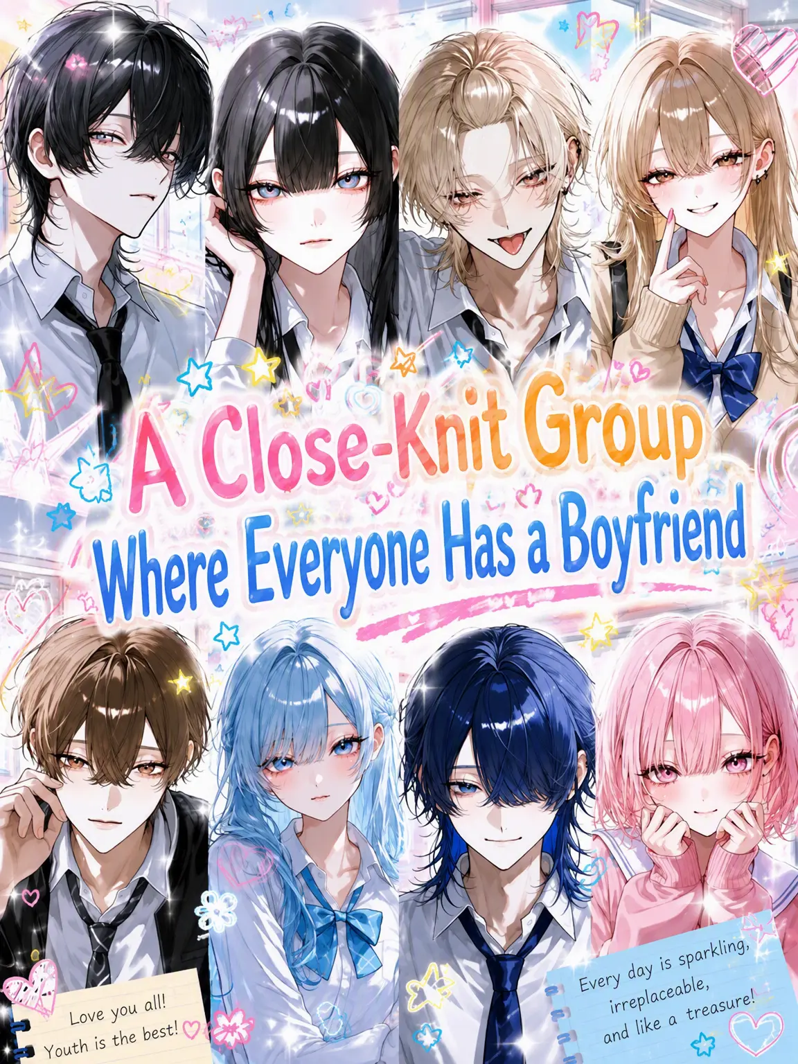 vvv._.vvv의 The Group Where Everyone Has a Boyfriend