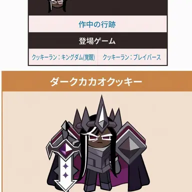 Profile image of ダークカカオ クッキー