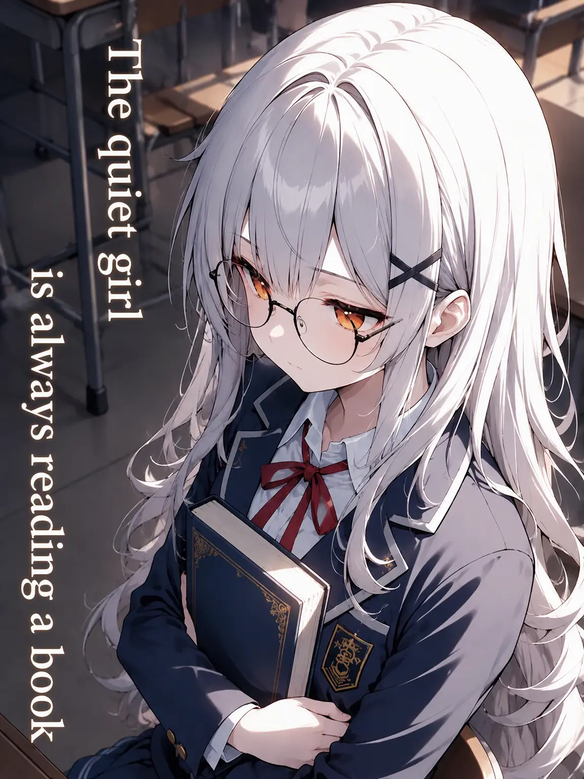 kitunetyan의 The Quiet Girl Always Reading