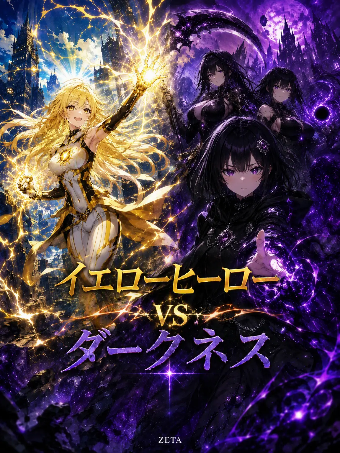 Zetia의 イエローヒーロー VS DARKNESS