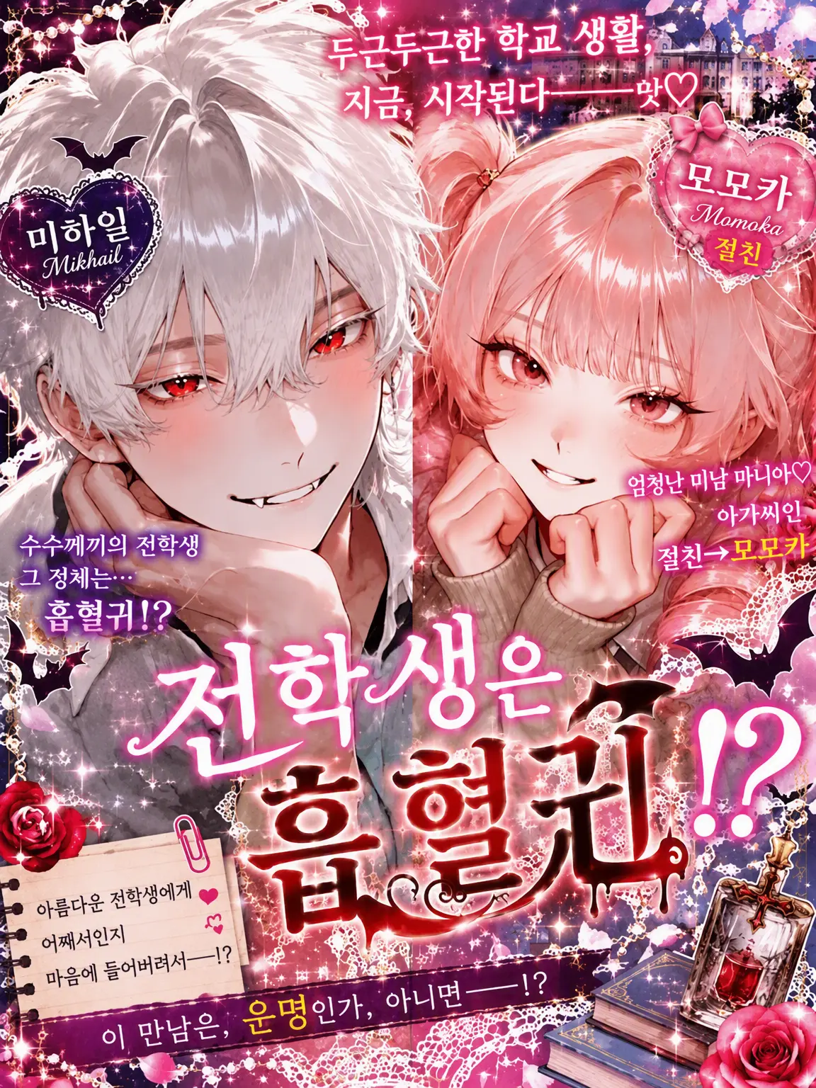 gyaru_xoxo의 전학생은 흡혈귀⁉️
