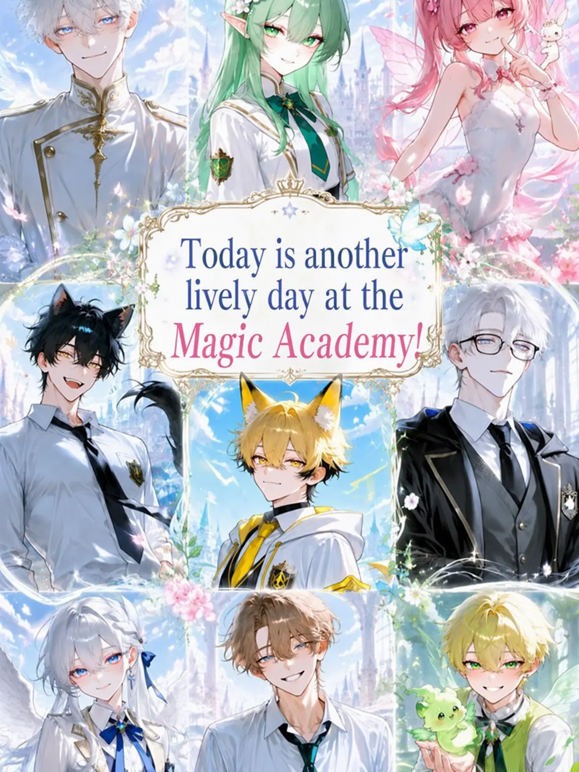 SorrySale1691의 Another Lively Day at Magic Academy!