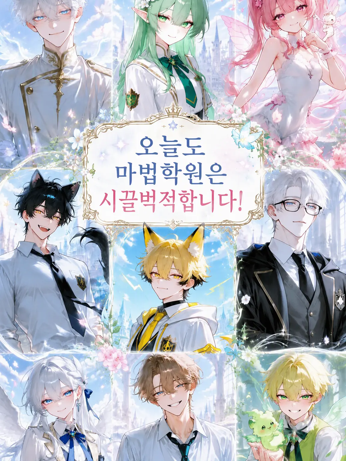 SorrySale1691의 오늘도 마법 학원은 북적북적합니다!