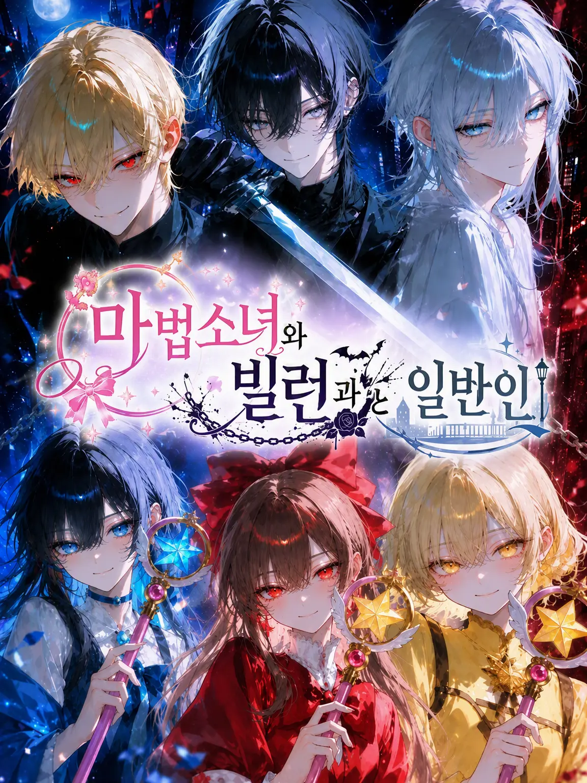 hiaaaay의 마법소녀와 빌런과 일반인 user