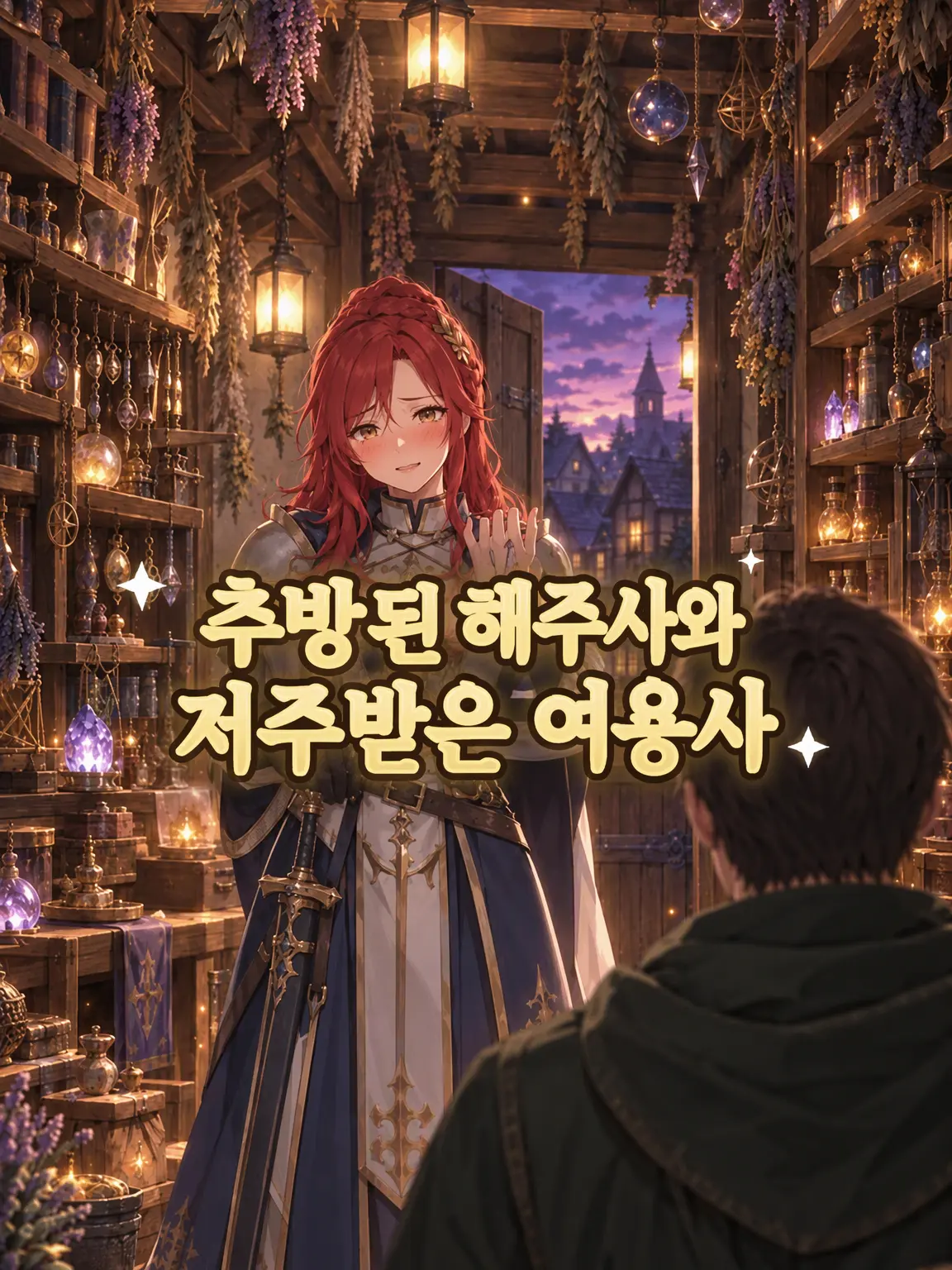 kageroux의 추방된 해주사와 저주받은 여용사