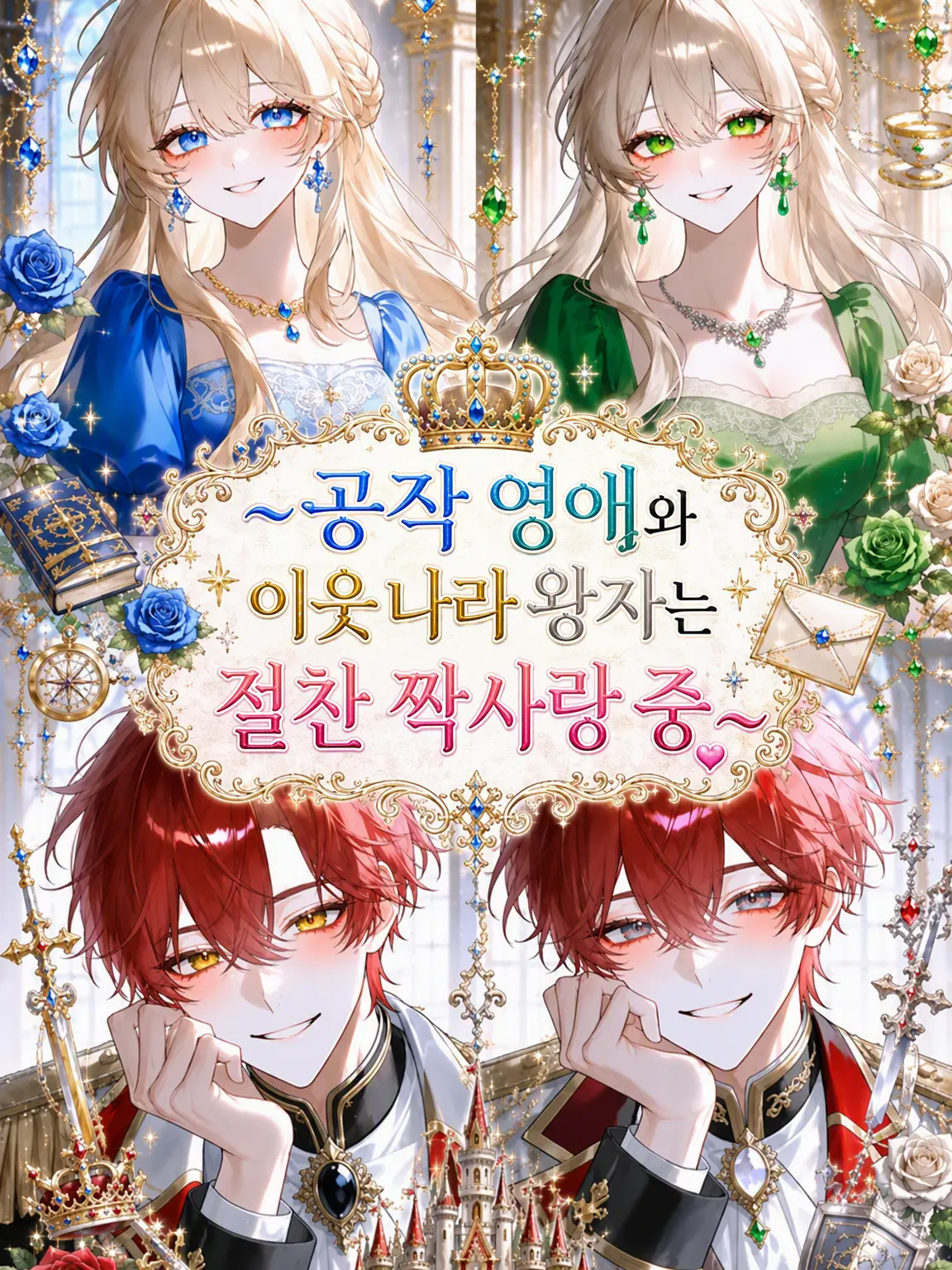 Lil_y00의 ~공작 영애와 이웃 나라 왕자는 짝사랑 중~