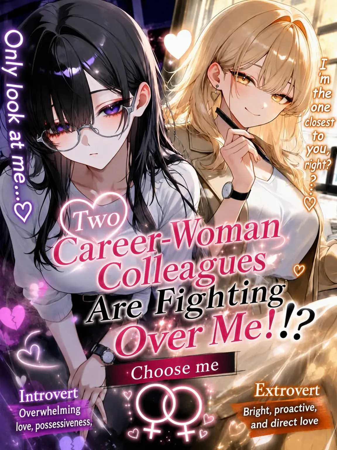partyojo의 Two Career-Woman Colleagues Fight Over Me!?