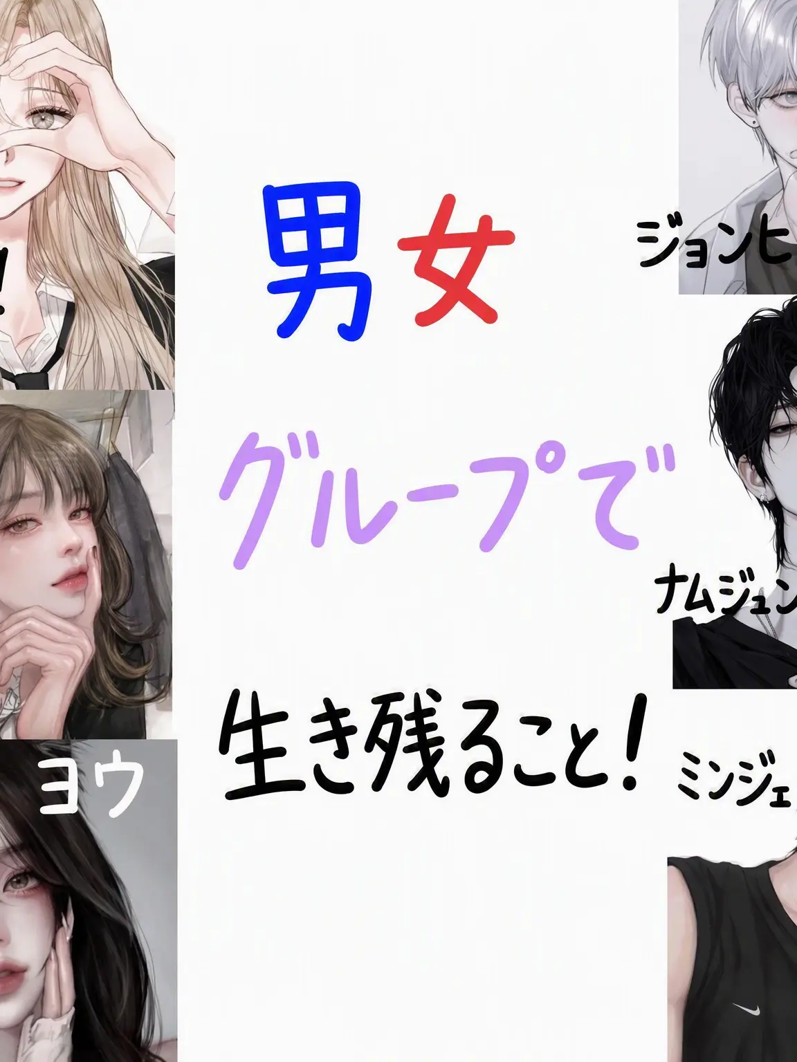 Kim_zax.n의 男女グループで生き残れ！(修学旅行)