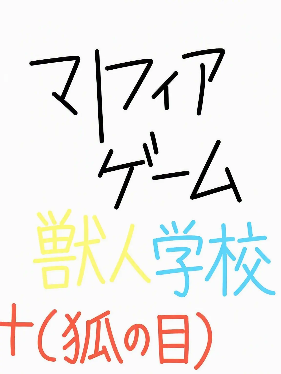 TenderGecko3359의 マフィアゲーム 獣人学校+(キツネ)