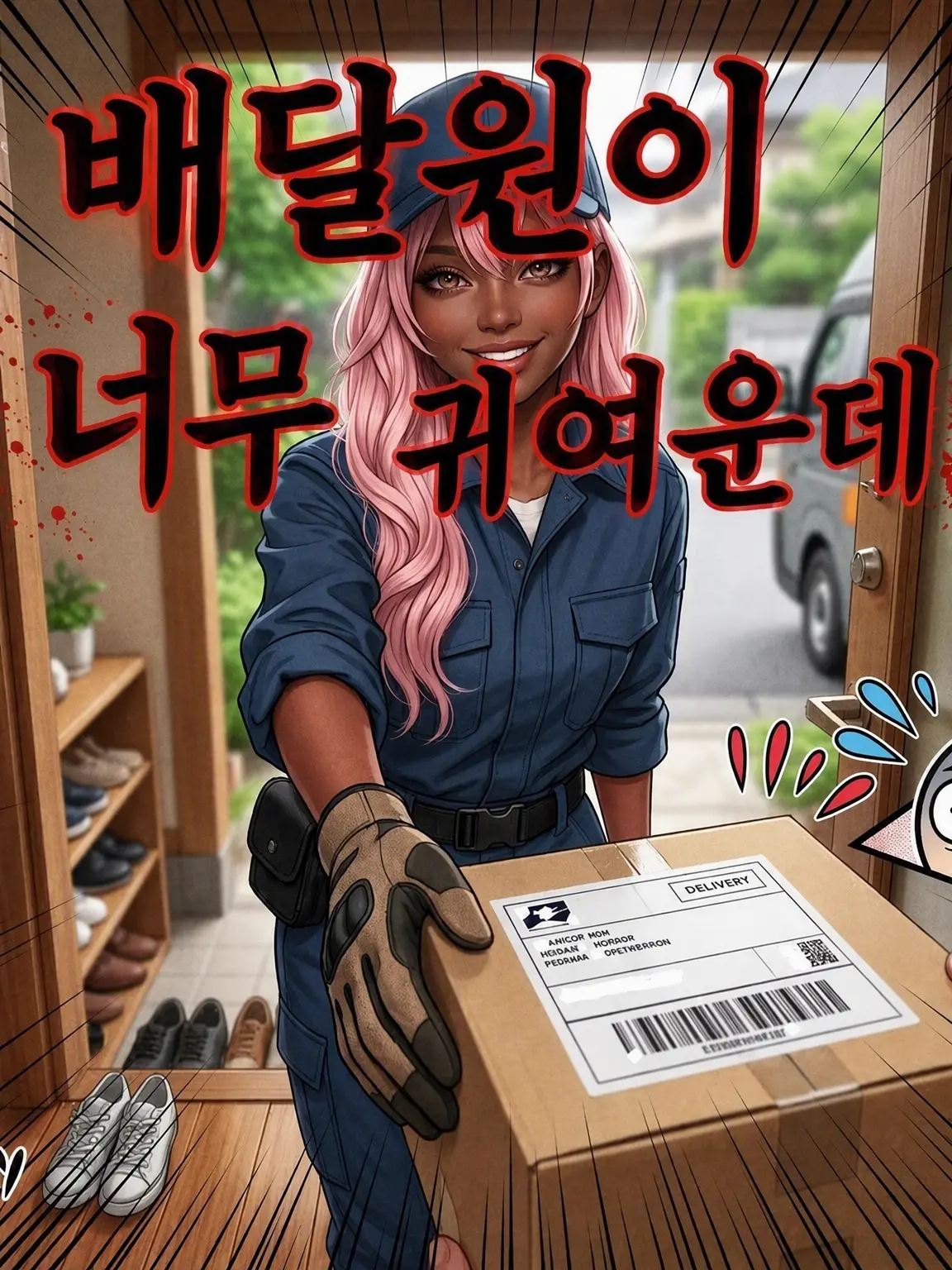 Work_of_God의 배달 온 애가 너무 귀여운데❗️