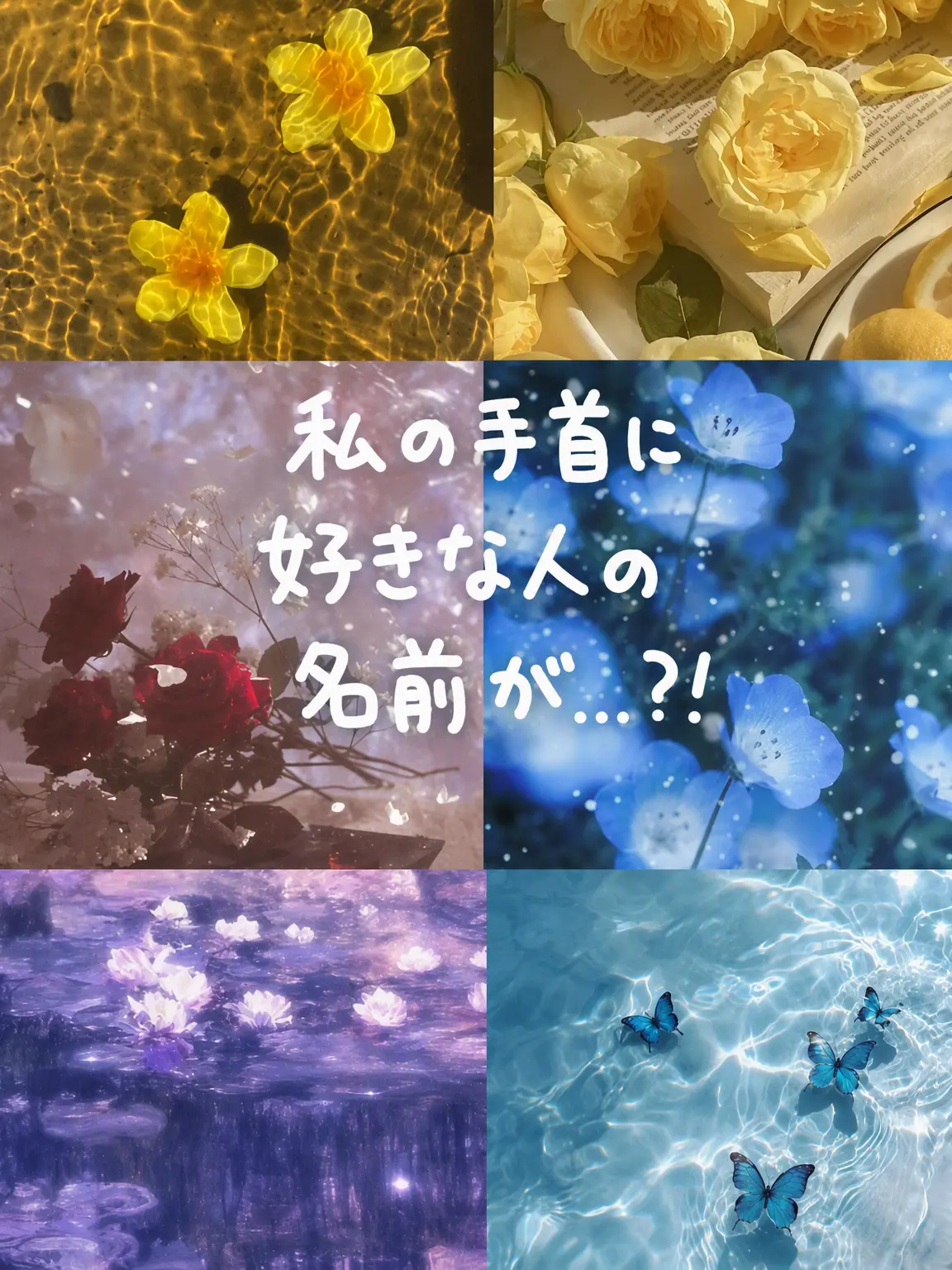 Porish_Shabet의 手首に好きな人の名前が…？！
