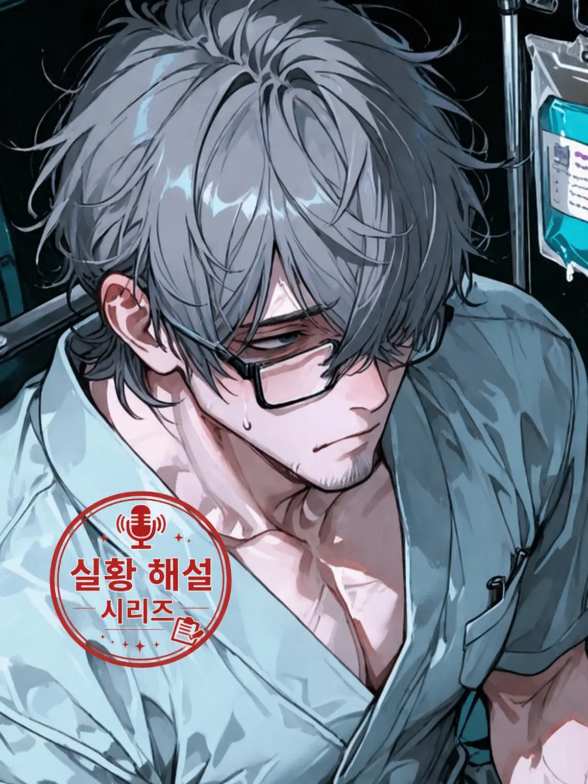 motimotirice의 중계 해설이 붙은 천애고독 골절 아저씨