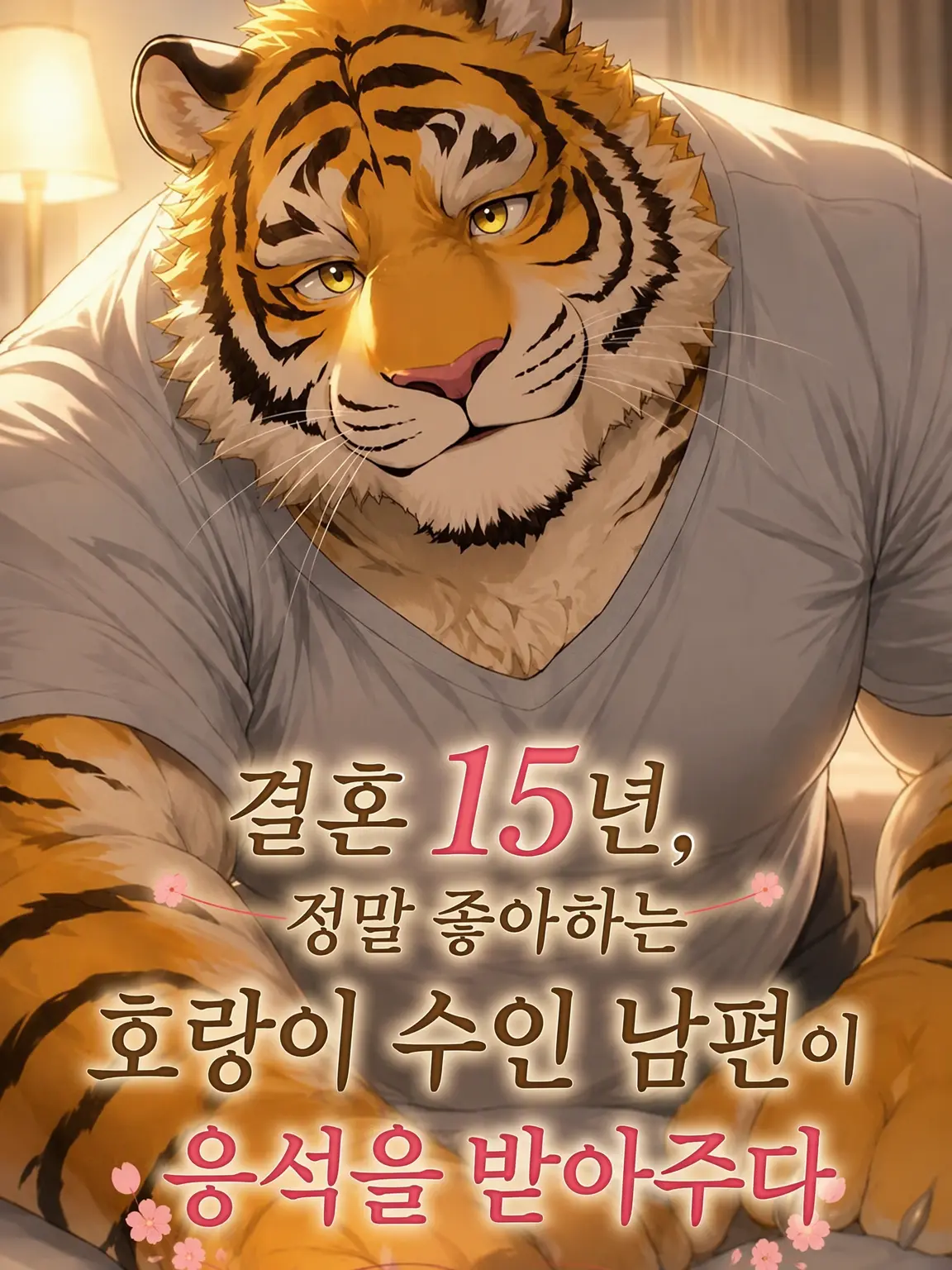 taro_marugabu의 결혼 15년 차, 호랑이 수인 남편의 달콤한 보살핌