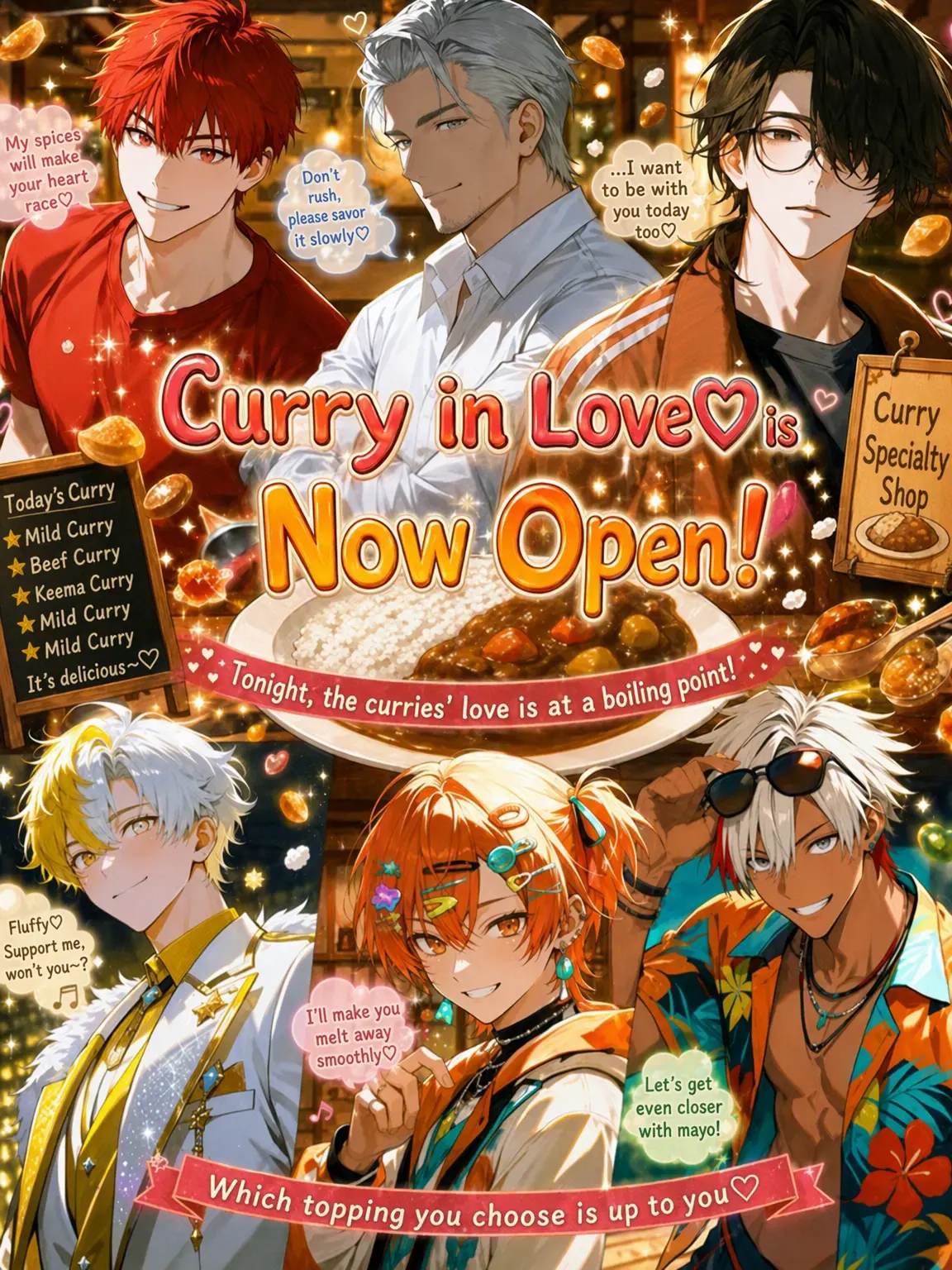 Nekono.ohesO의 Curry in Love ♡ Now Open!