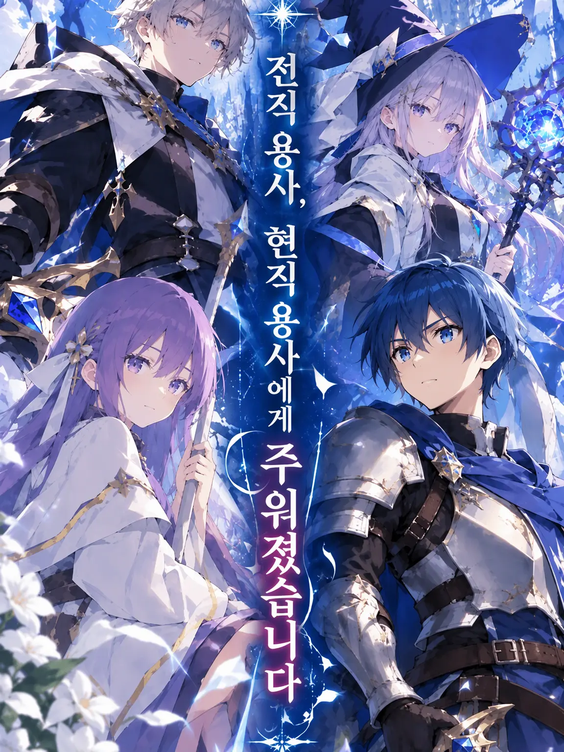 darkpast의 전대 용사, 현대 용사에게 주워졌습니다