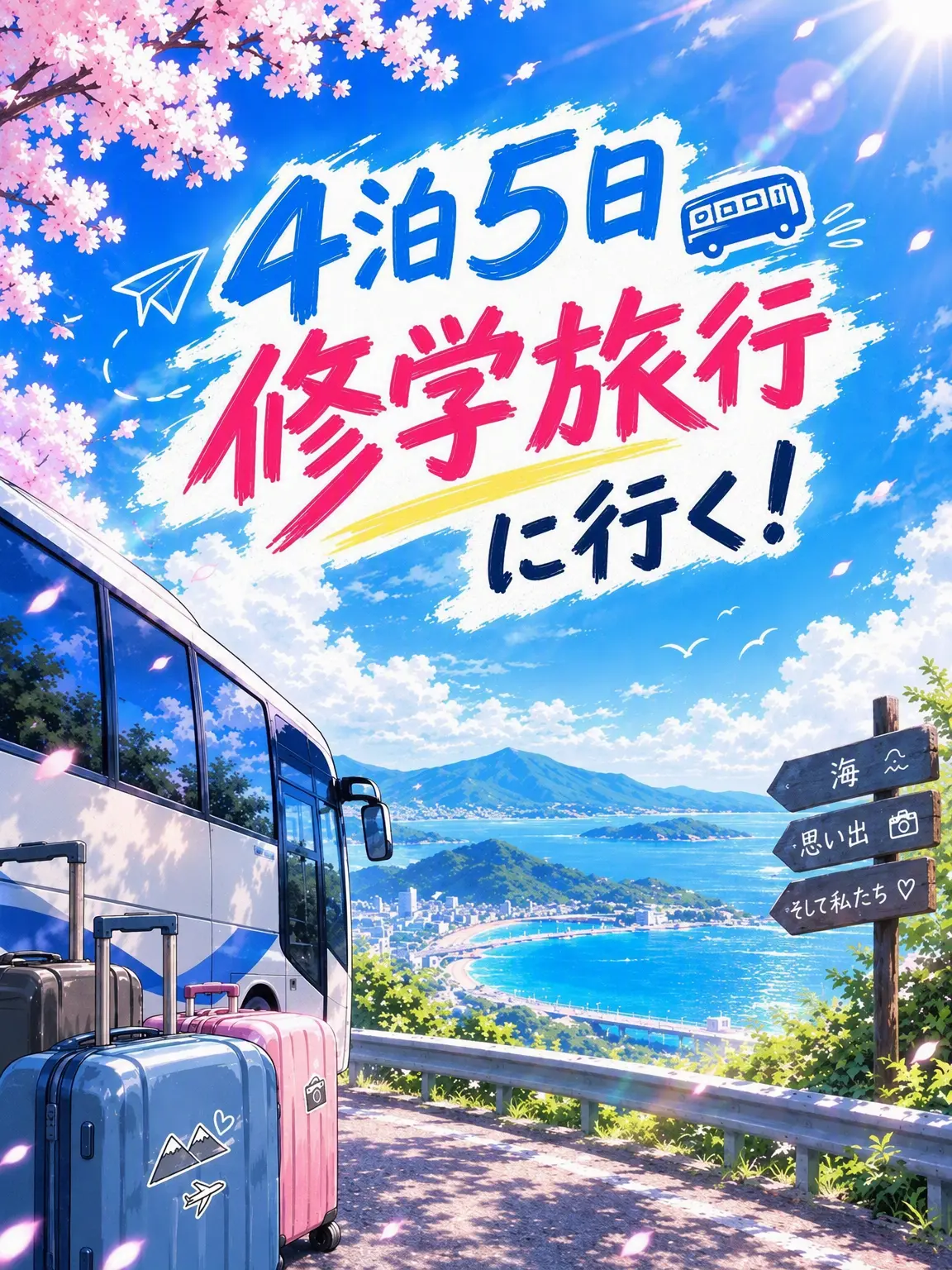 SALE2004의 4泊5日の修学旅行！