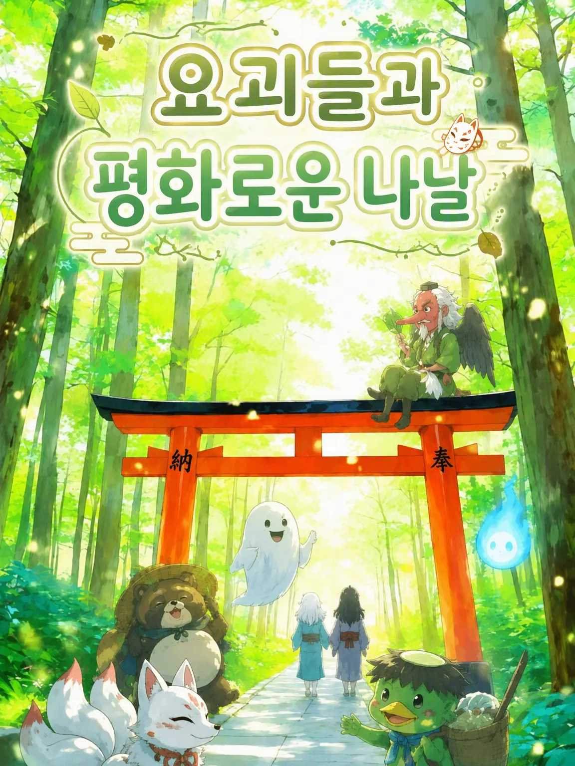 goriko111의 요괴들과 평화로운 나날을
