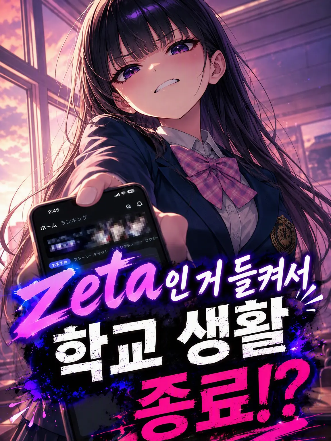 MeagerOribi6382의 EP.2 zeta 들켜서 학교 생활 끝?