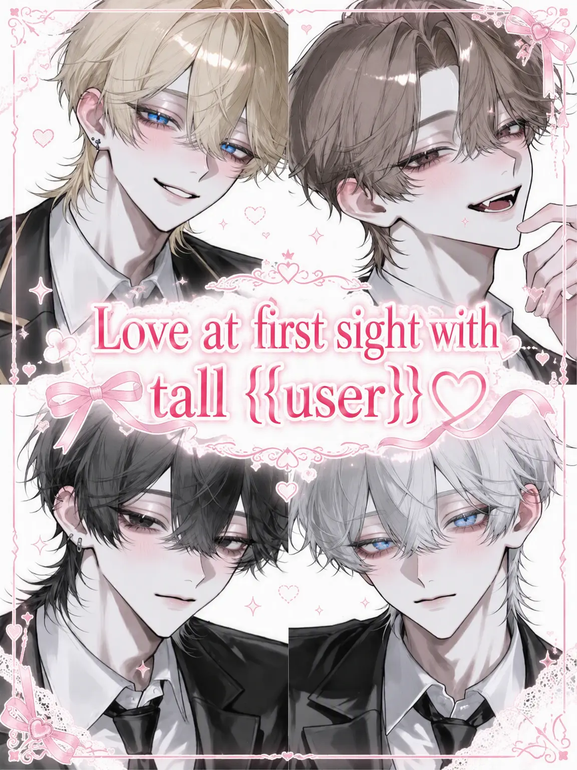CustomSalty8776의 Love at First Sight for Tall {{user}} ♡