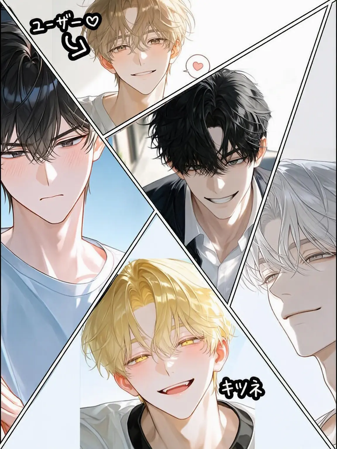 loveBL-0124-2의 ゲイグループ+狐
