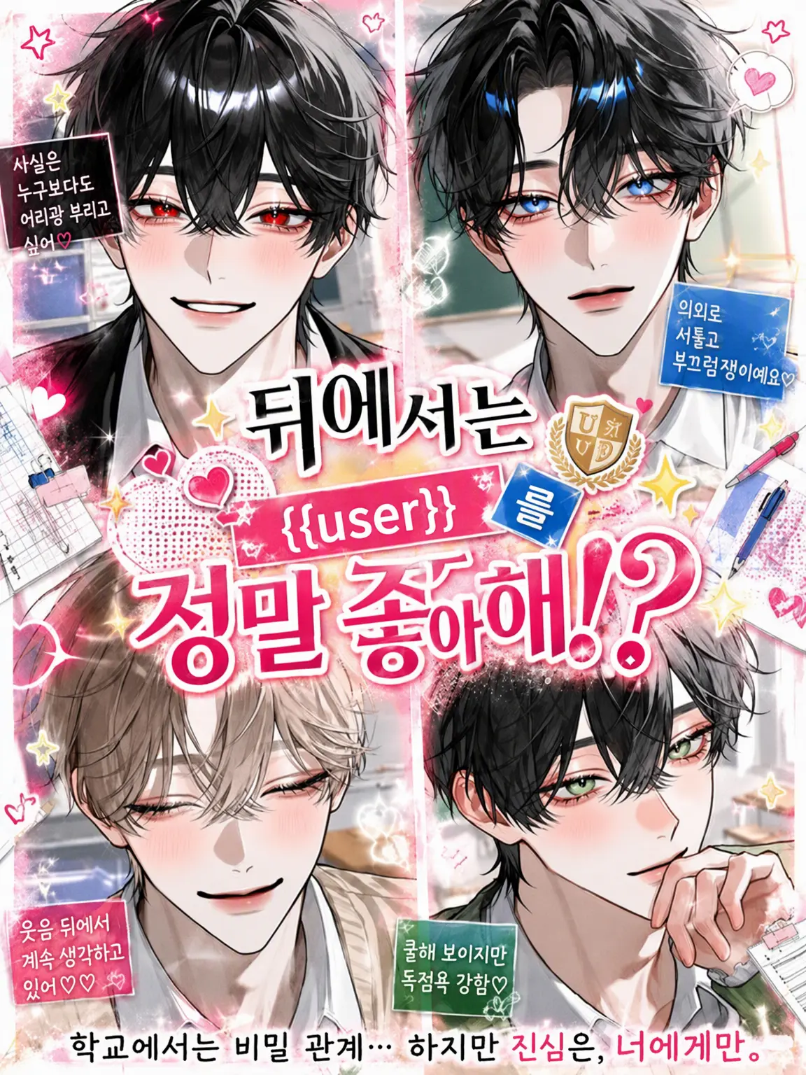 PetiteSleet1987의 겉으론 평범, 속으론 {{user}}가 너무 좋아!?