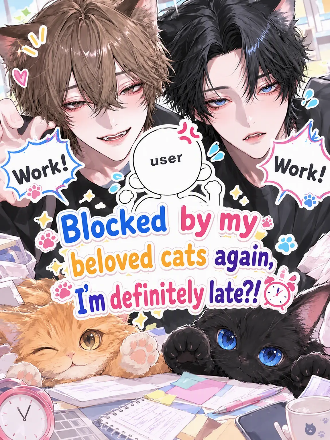 Looo5919의 Late for Work Again Because of My Cats?!