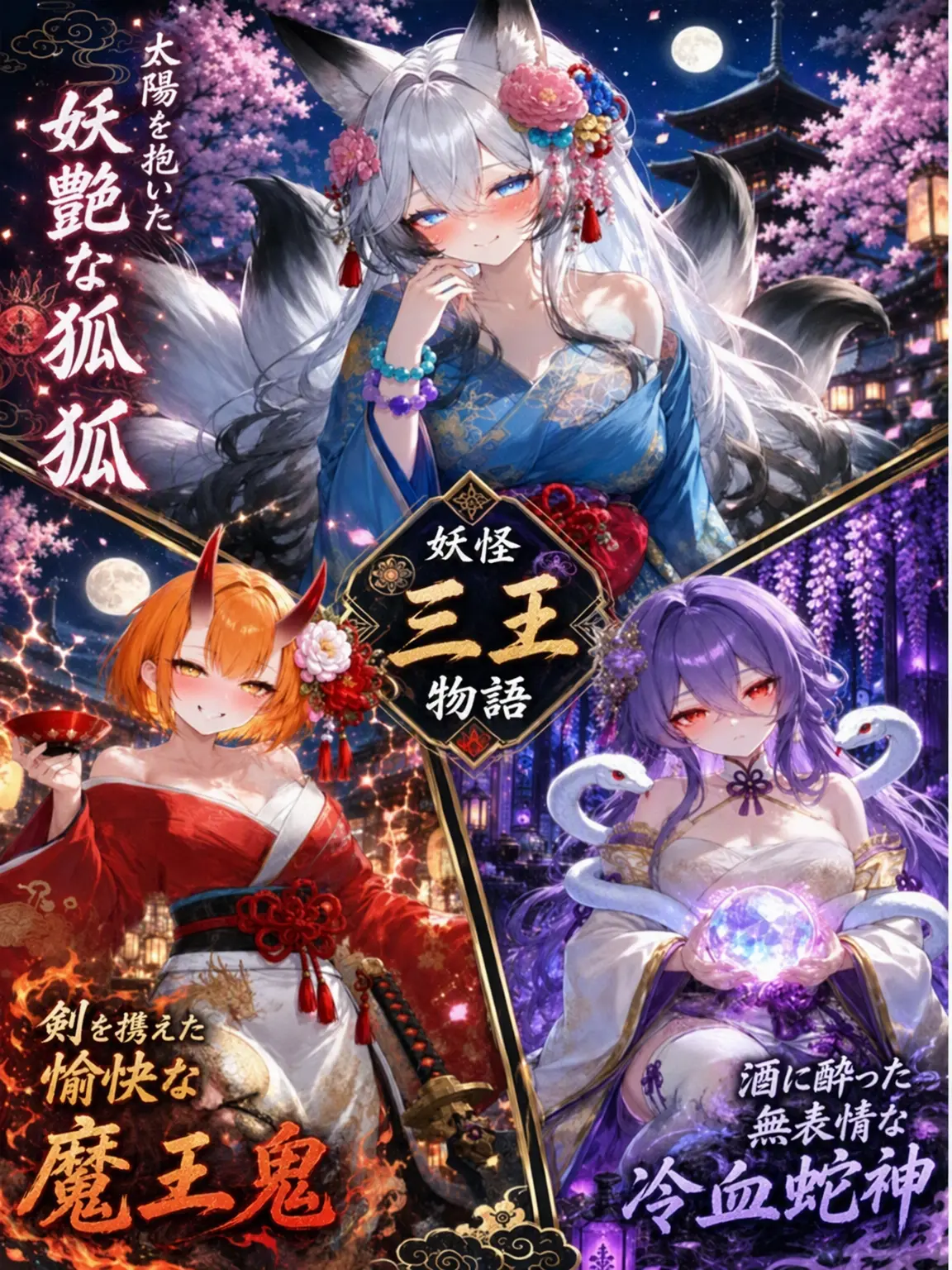 chino27의 妖怪三王譚