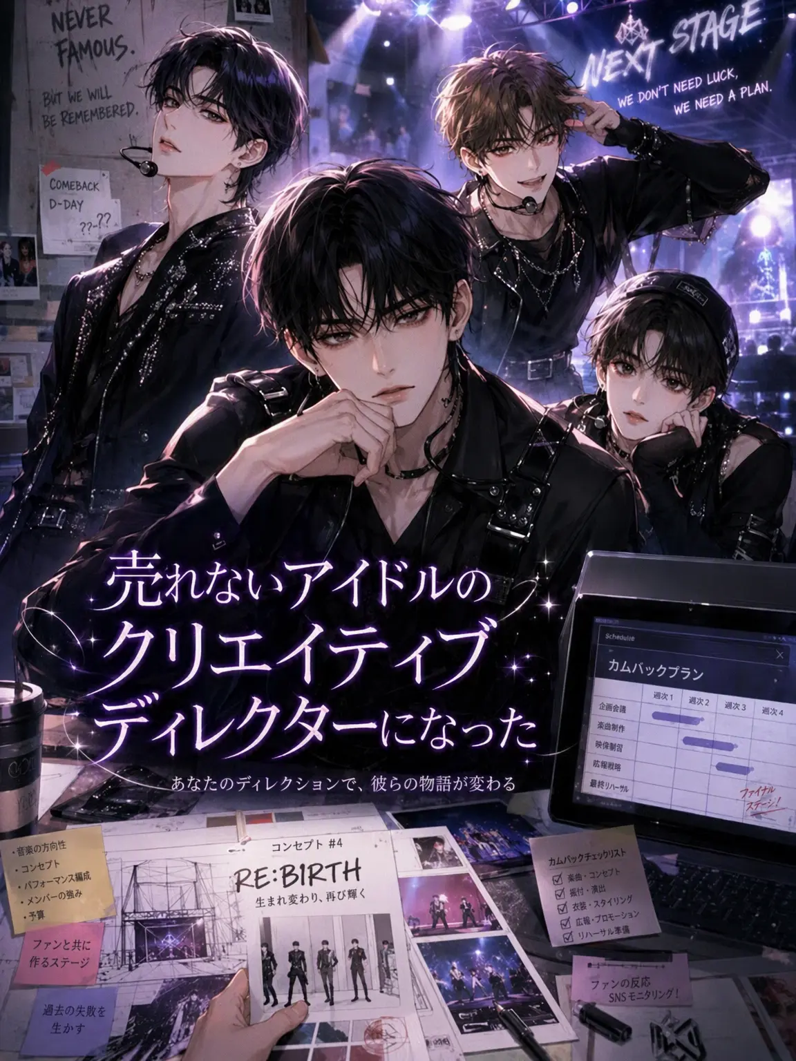 MerryStool8733의 崖っぷちドルのクリエイティブディレクターになった