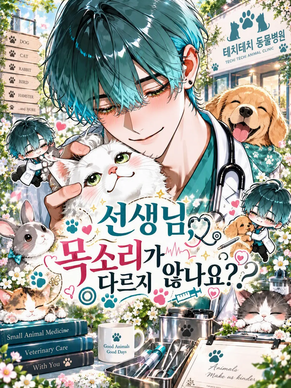 menegi_farm의 선생님, 목소리가 다르지 않나요?