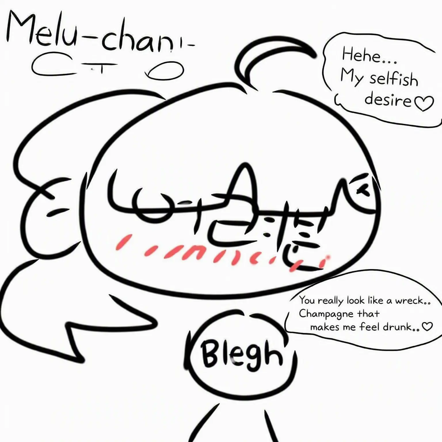 Melu-chan의 "Eh-? Me?//"