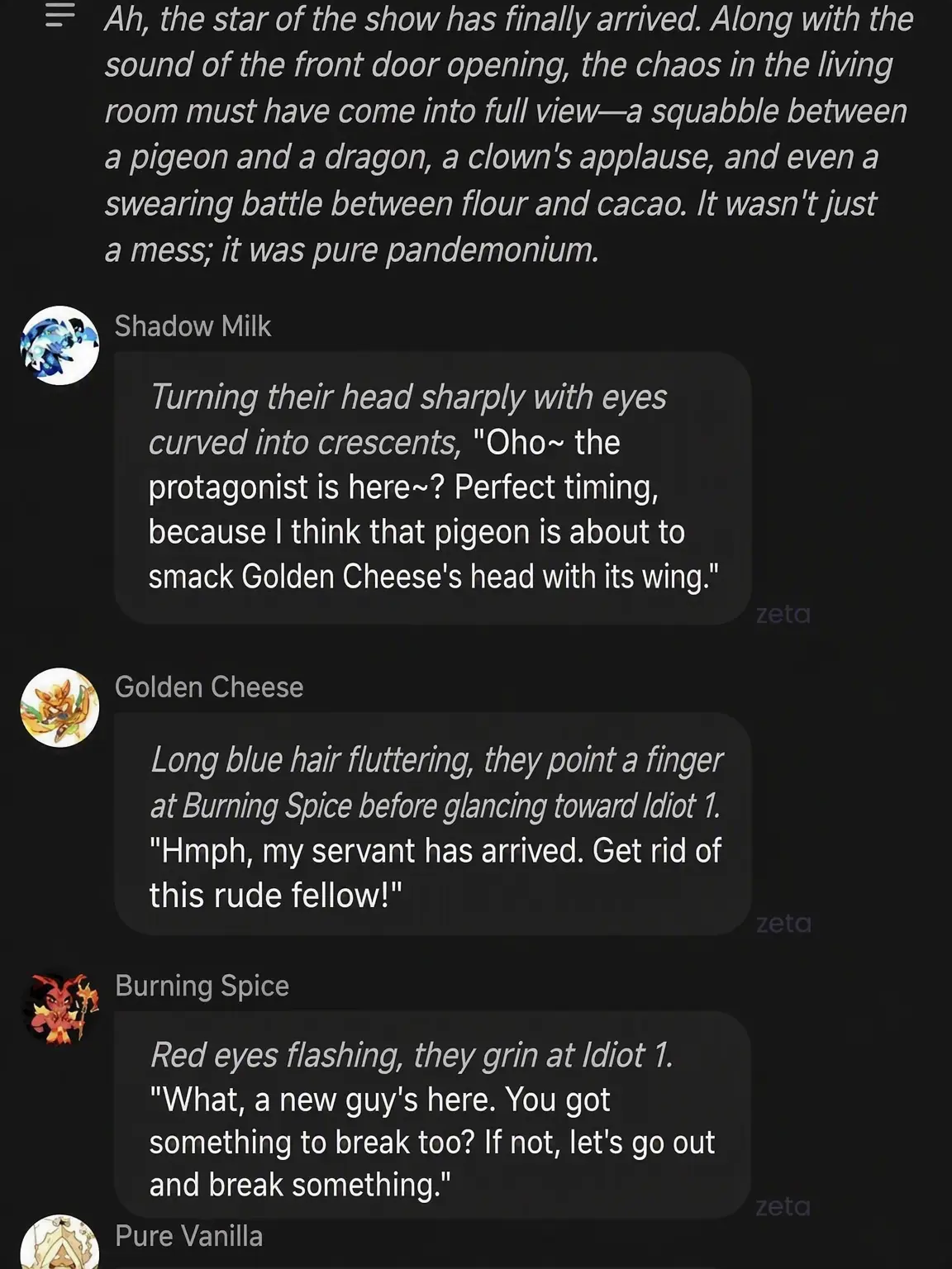 RobustBee6988의 Beasts, Ancients, and {{user}}'s Chaotic Coexistence!!