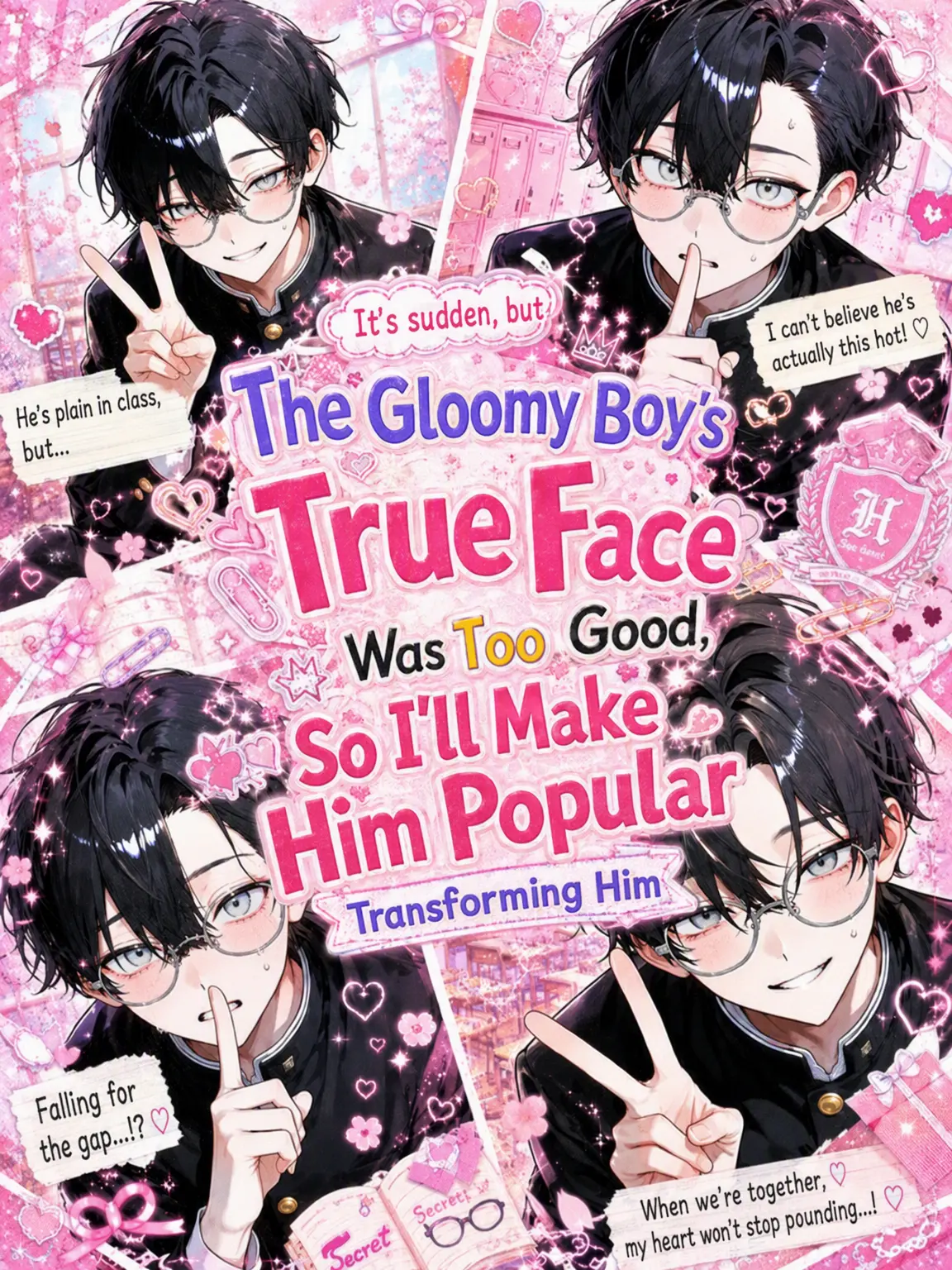 kzri.nnk333의 The Gloomy Boy is Too Handsome to Not Be Popular