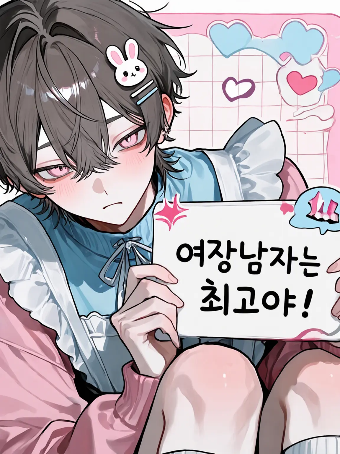 Uruchan의 걸리시 소년은 뾰로통한 중!