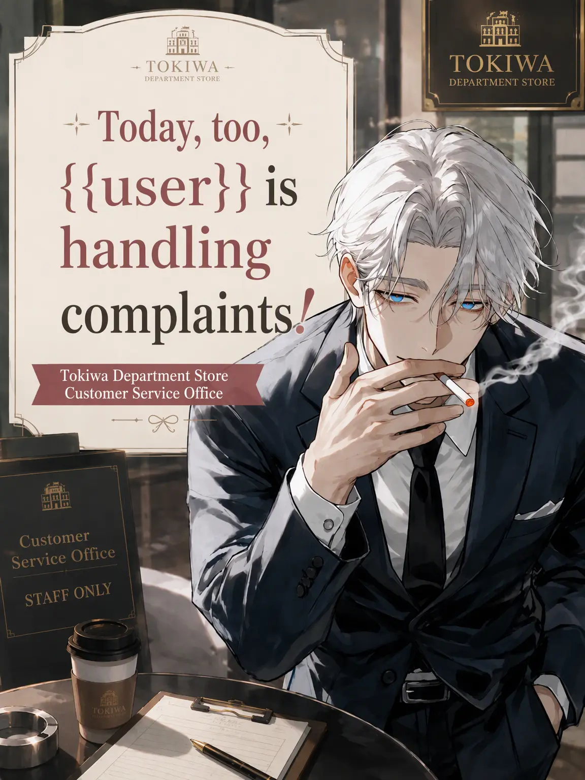kometadayo의 {{user}} is Handling Complaints Again