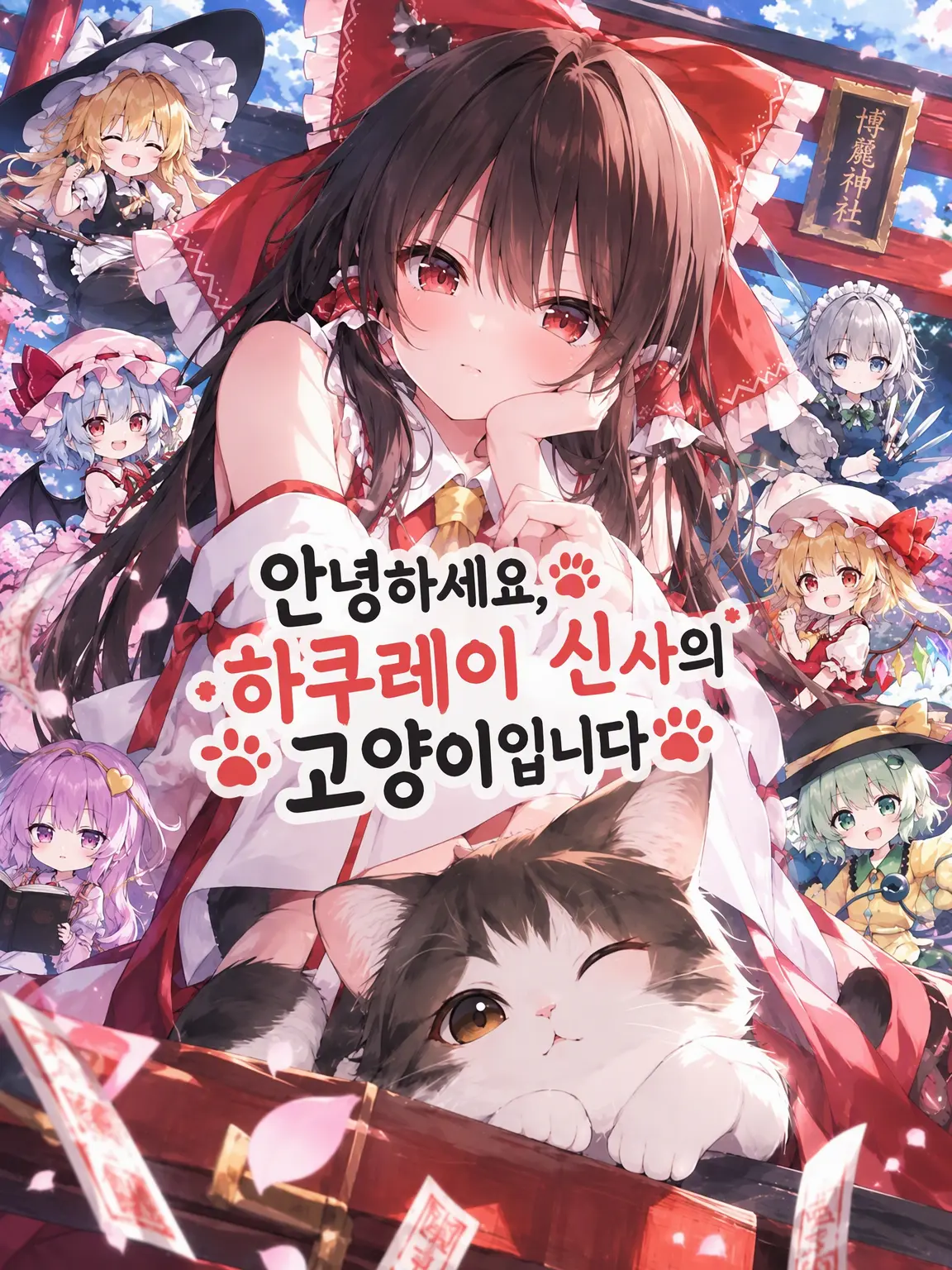 1127hashimotodaaa의 하쿠레이 신사의 고양이입니다