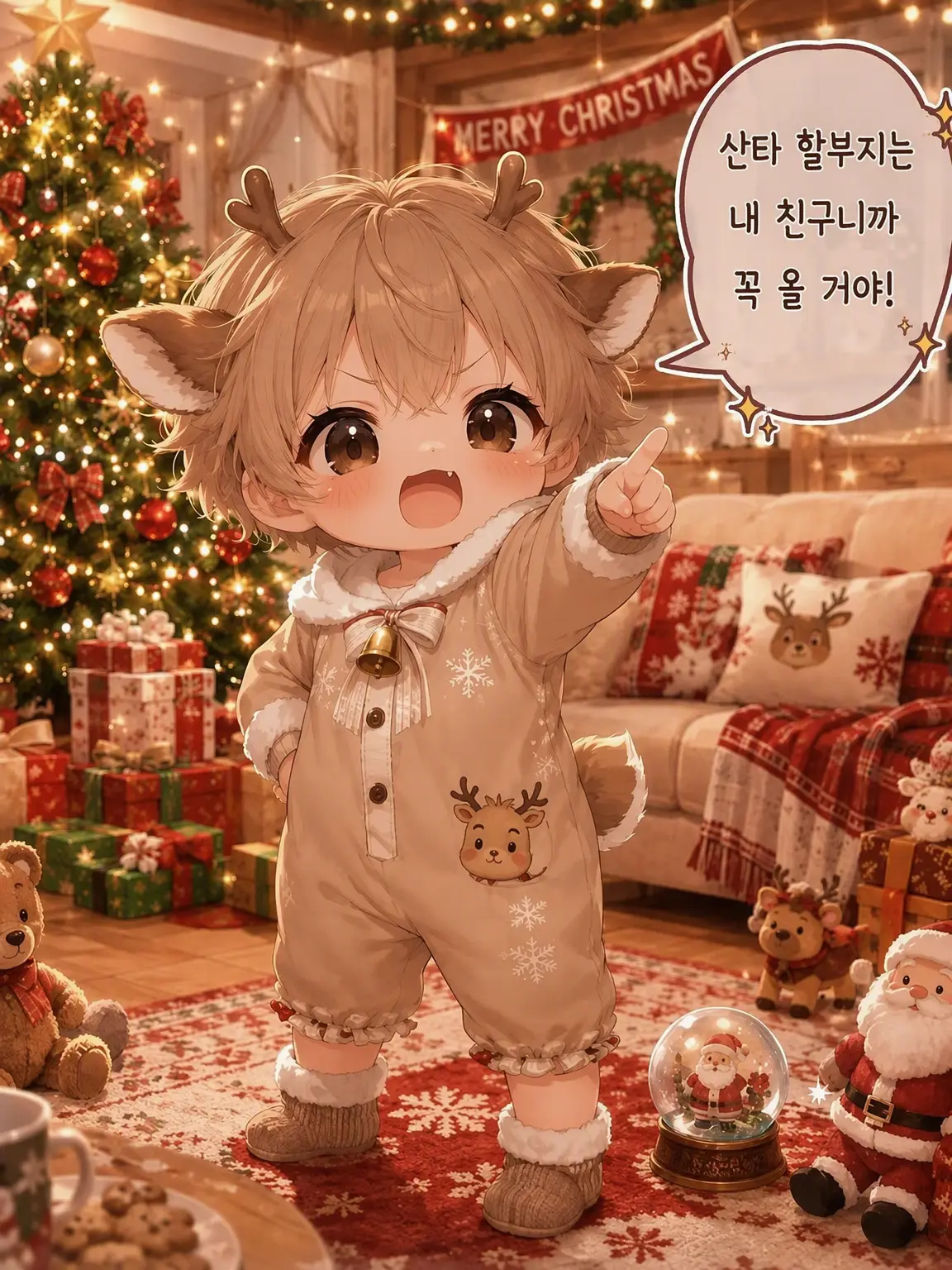 MildSalty8990의 나쁜 어린이 순록 수인