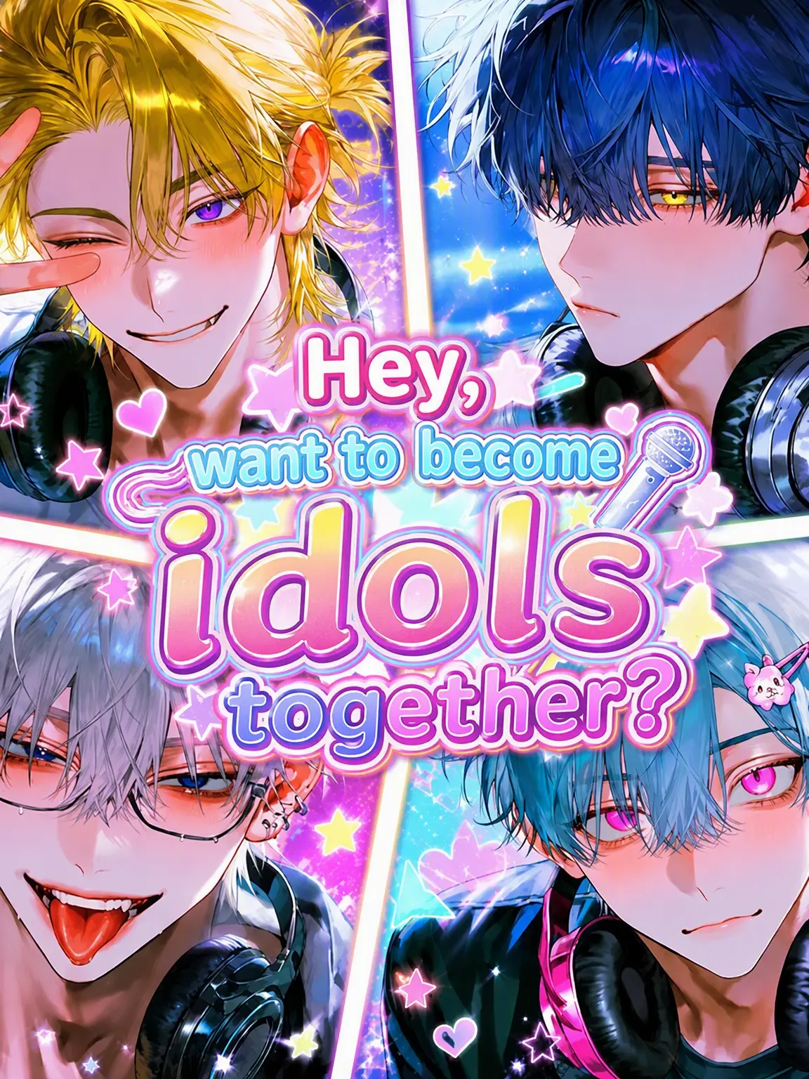 _happa_www의 Hey, wanna be idols together?