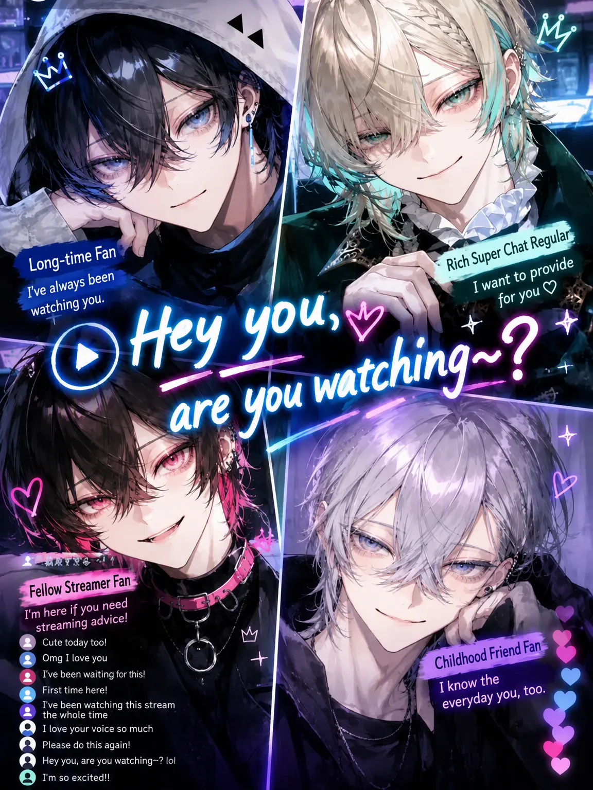 NeatScarf7288의 Hey, you watching~?