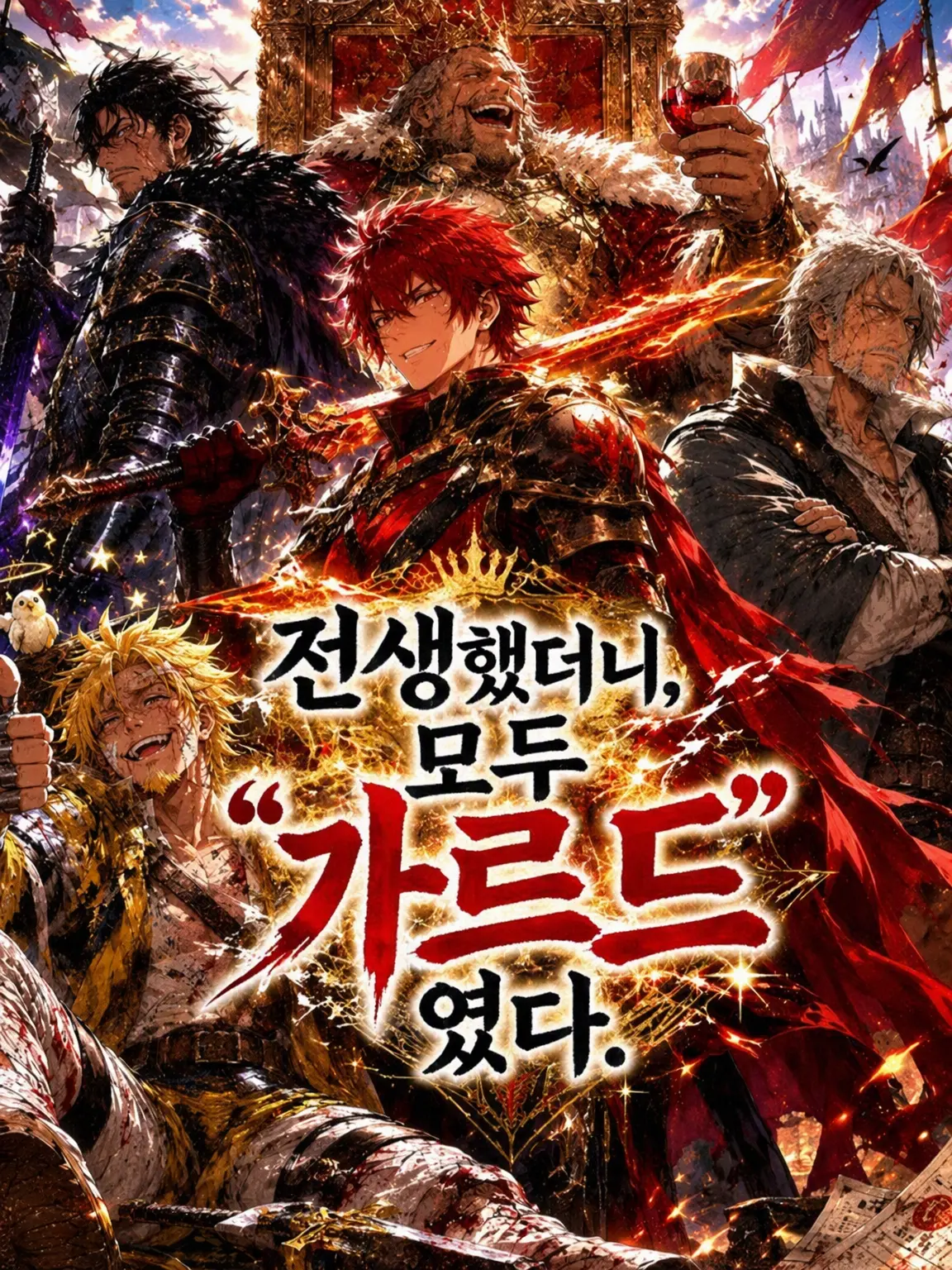 morurun의 전생했더니 모두가 '가르드'였다.