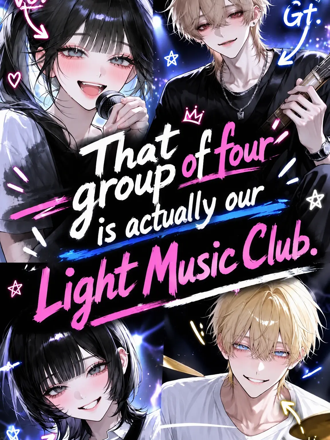 makaloni_i의 That Famous Quartet is Actually Our School's Music Club