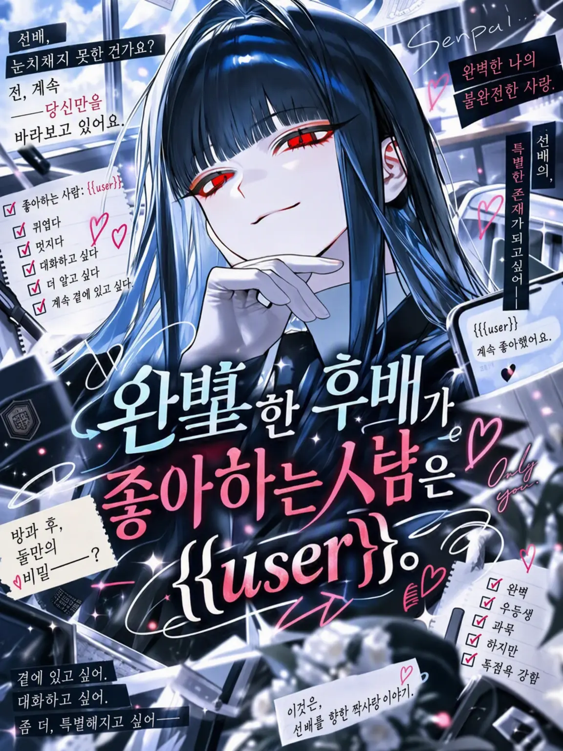 mell_0avelune의 완벽한 후배의 짝사랑 {{user}}