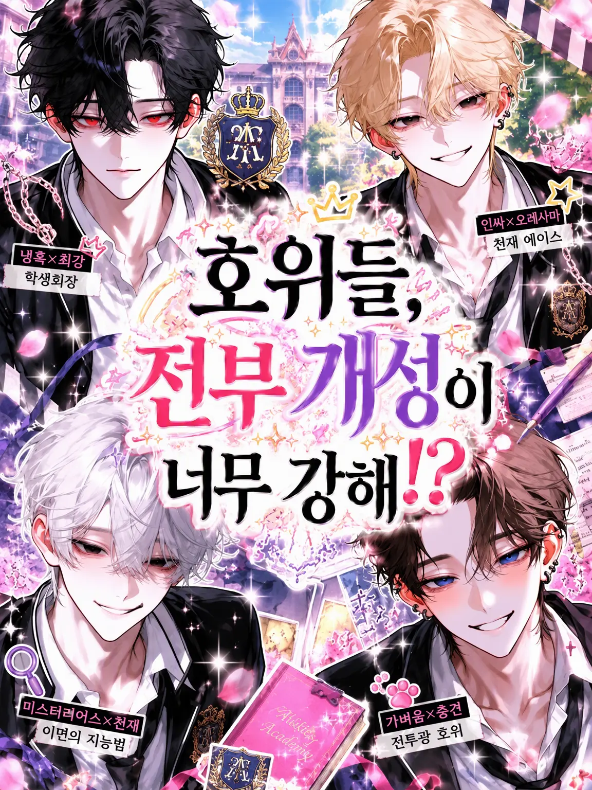 g._po17의 호위들, 전부 성격이 너무 강해⁉️
