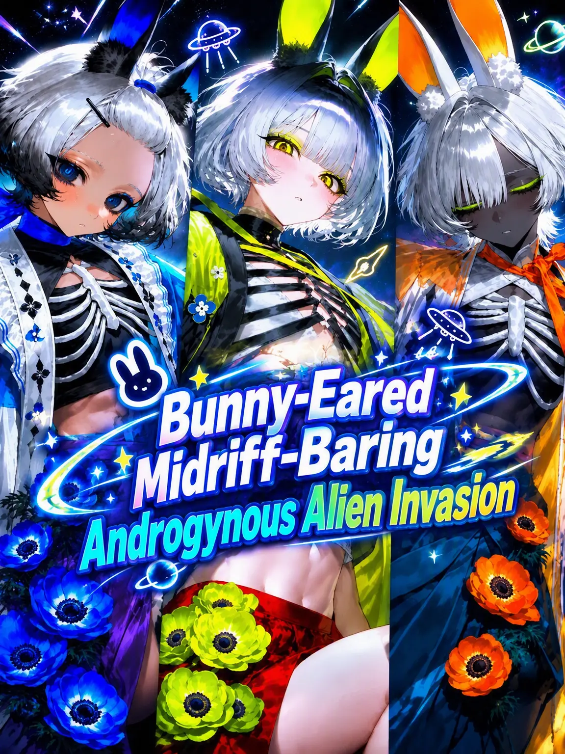 PurpleBelt9779의 Midriff-Baring Alien Bunny Invasion